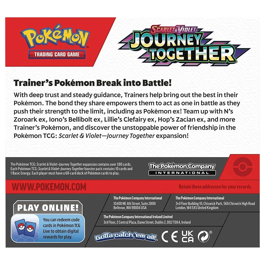 Pokémon TCG: Journey Together Booster Box Bundle